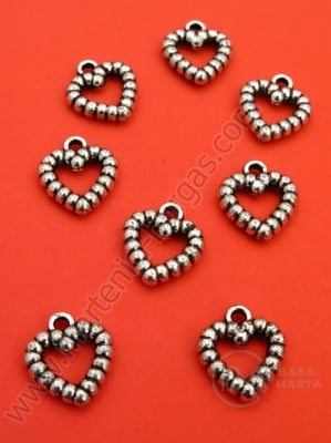 Pandantiv metalic 15x13mm 40g ~175 buc 318191