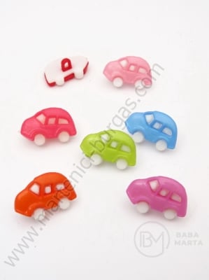 Nasturi plastic mașină 11x17x4mm găuri mixte 3x2mm 1 pachet 20 buc 121045