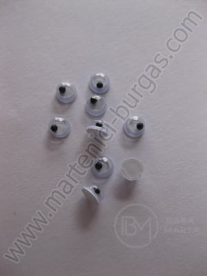 Ochi mobili 3x2mm 1 pachet 100 buc 191056