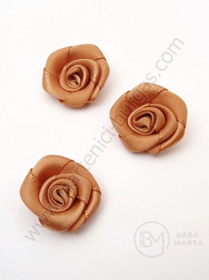 Roz satinat maro lăptos ~25mm 1 pachet 10 buc 461404