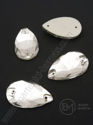 Tigla de sticla (cristal) 17x28x6mm transparenta 1 pachet 2 buc 151439