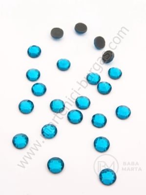 Strasuri albastre DMC SS-20 cu lipici 5mm 40 buc 151361