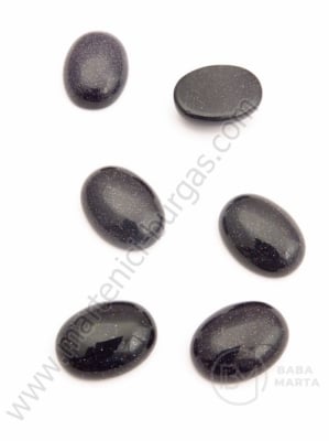 Cabochon Piatră Solară Albastră 18x13x6mm 1 buc 191191