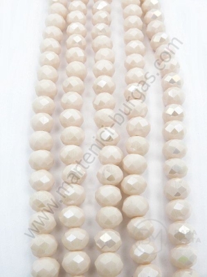 Șir de cristale 8x6mm curcubeu solid ~67 buc 40cm 1 buc 342716