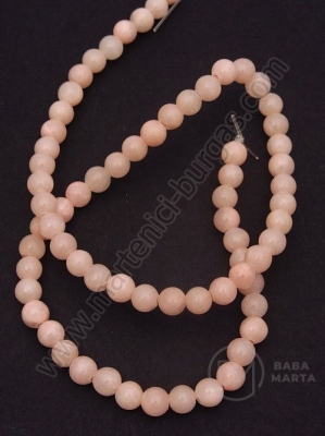 Bilă jadeită roz 6mm ~68 buc 1 buc 351866