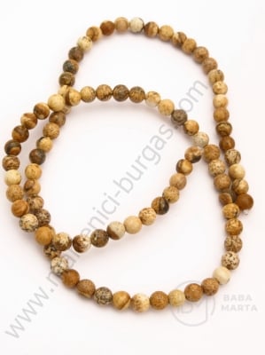 Mărgele de jaspis 4mm ~100 bucăți 1 buc 351756