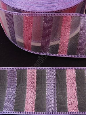 Panglică organza colorată 38mm, 1 pachet, 5 metri, 451424