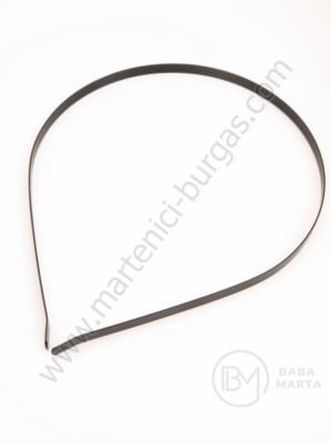 Bandă metalică pentru cap 6x110~125mm neagra 1 buc 301699