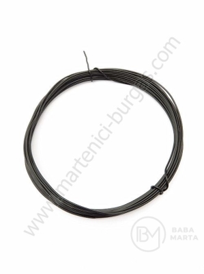 Sârmă de aluminiu 1mm culoare neagră 1 pachet ~5 metri 141204