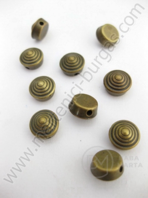 SSV plastic, bronz, 8x5mm. 100 buc. 6850