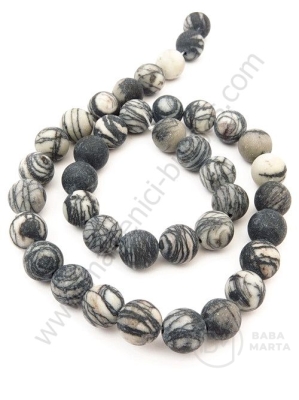 Bilă naturală Jasper MAT 10mm ~39 buc 1 buc 352289