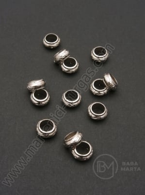Șaibă SSV pentru mărgele 10x4.5mm color argintie 1 pachet 150 buc 318473