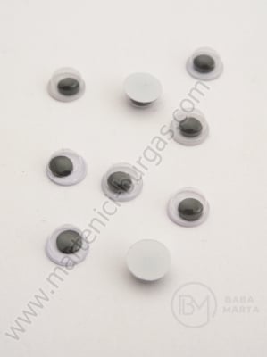 Ochi mobili de 6 mm. 100 buc. 191010