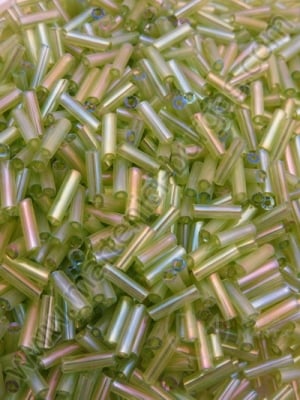 Tija sticla verde deschis curcubeu 6x2mm 50g 331006