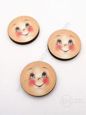 Fețe de lemn 20x3mm 1 pachet 10 buc 182390