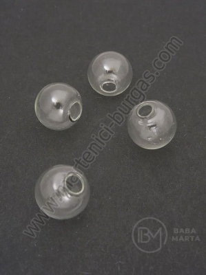 Sferă de sticlă pentru bijuterii 18mm transparentă 1 pachet 5 bucăți 191158