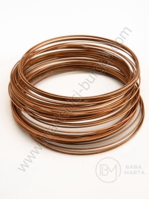 Brațără sârmă 55x0.6mm cupru 50 spire 301231