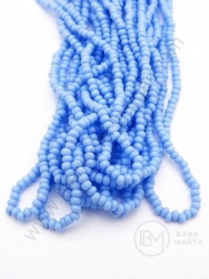 Mărgele cehe PRECIOSA din glass 2mm ~55cm şir 1 paket 12 şiruri 331691