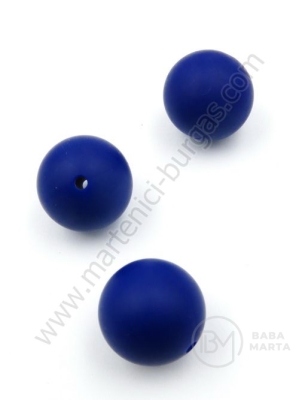Bilă de mărgele din silicon cu gaură de 20 mm, 2 mm, 1 paquet, 2 pc. 317101