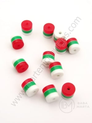 Cilindru cauciuc 6x7mm diametru 2mm 50 bucăți 311646
