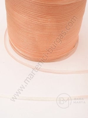 Panglică organza 3mm culoare piersic 20 metri 451236