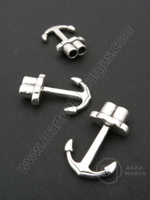 Închizatore metallice anchoră 30x20mm color argintie 1 pachet 3 buc 306269