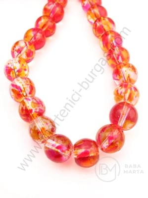Bilă de sticlă 10mm transparentă multicoloră ~82 buc 1 buc 343323