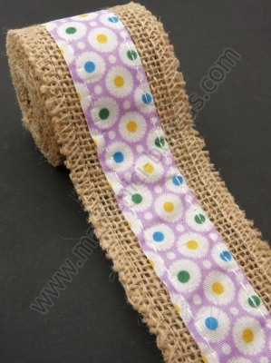 Bandă de pânză de sac cu bandă textilă width 50mm - length ~2 meters 1 rollă 462081
