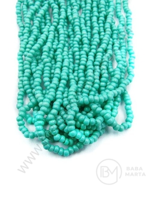 Mărgele cehe din glass ~2mm ~55cm şir 1 paket 12 şiruri 331802