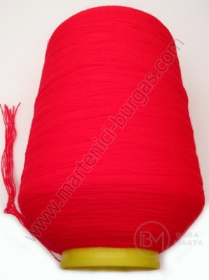 Fire roșie 100% acrilică, bobină, 10 ghemuri 500g 431194