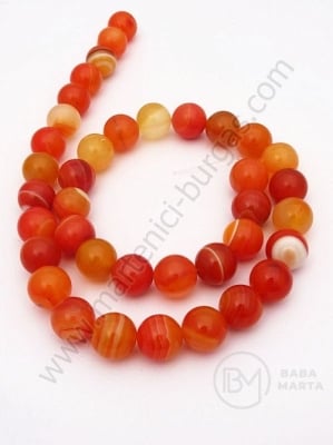 Bilă de agate 10mm ~37 bucăți 352042