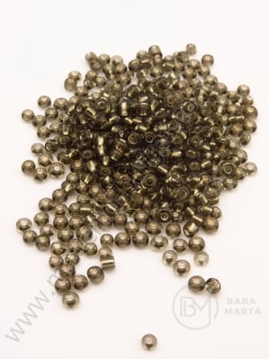 Mărgele de sticlă cu brad metalic 3mm 50g 333110