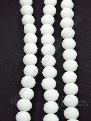 Covoraș alb Cristal 6x5mm ~85 buc 40cm 1 buc 342725