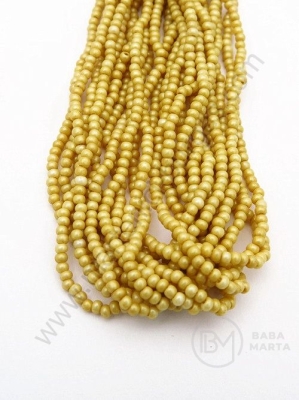 Mărgele de sticlă ~2mm ~55cm îr 1 pachet 12 îruri 331794