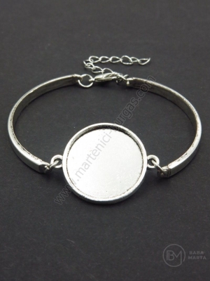 Brățară metalică cu bază de montare 20mm 1 buc 302217