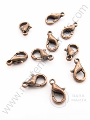 Încuietoare metalică 5x10mm cupru 50 buc 301052