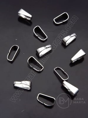Pandantiv Capac 7x2.5x3.5mm OȚEL (304) 1 pachet 10 buc 305766