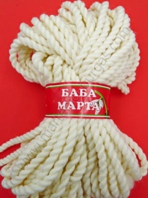 Fir alb 50% acrilic, 50% lână 100g ~25 metri 431403