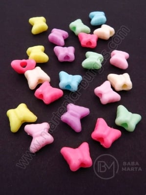 Fluture 10x12x6mm gaură mixtă 3mm 1 pachet 40g ~115 buc 312729