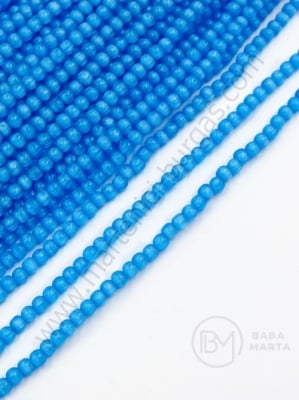 Șir de mărgele 2mm gaură ochi de pisică 0.5mm ~190 pcs 38cm 1 buc 343696