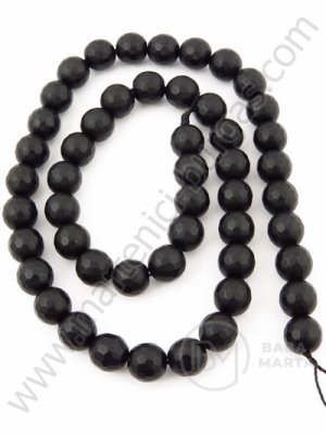 Onix negru mat fațetat 8mm ~47 buc 351076