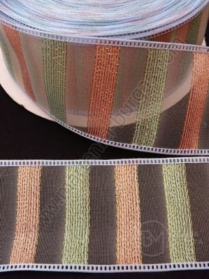 Panglică organza colorată 38mm, 1 pachet, 5 metri, 451426
