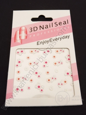 Autocolant 3D pentru decorarea manichiurii 1 bucată 181374