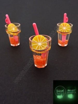 Lampă suspendată 20x13mm borcan cu cocktail de fructe 1 pachet 2 pieces 335613