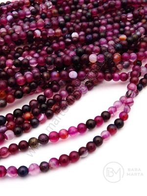 Agat dungat 4mm ~94 bucăți 1 buc 352386