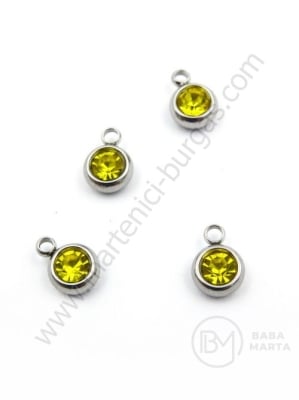 Pandantiv cu cristal OȚEL 1 pachet de 4 buc 305887