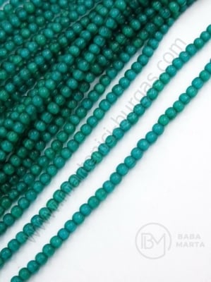 Șir de mărgele 2mm gaură ochi de pisică 0.5mm ~190 pcs 38cm 1 buc 343698