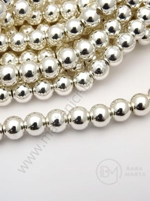Margele de hematite 2mm color alb-argintiu ~200 buc 1 buc 352477