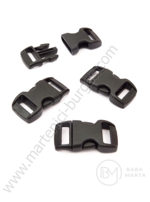 Încuietoare din plastic 15x29mm gaură neagră 11x4mm 1 pachet 10 buc 191218