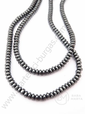 Abac hematit nemagnetic 4x2.5mm ~185 buc 1 buc 351975